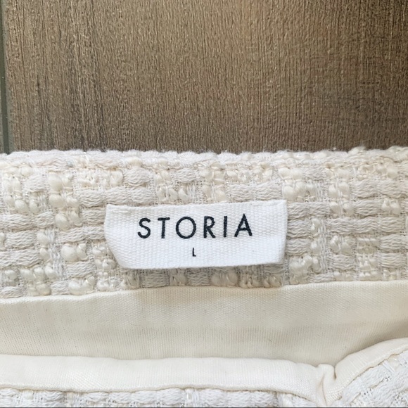 STORIA Tweed Mini Skirt - Picture 2 of 3